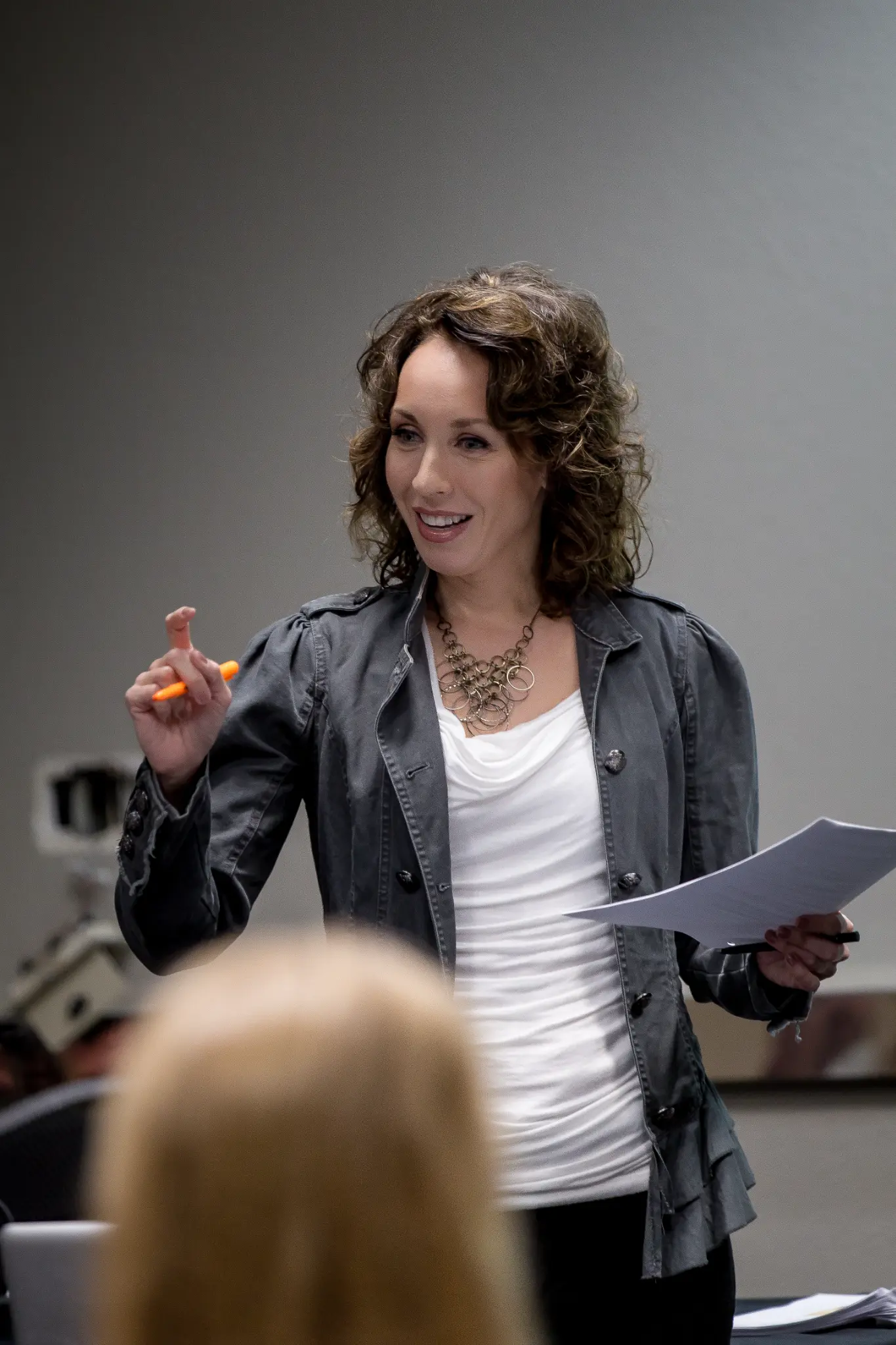 Dr. Lisa presenting