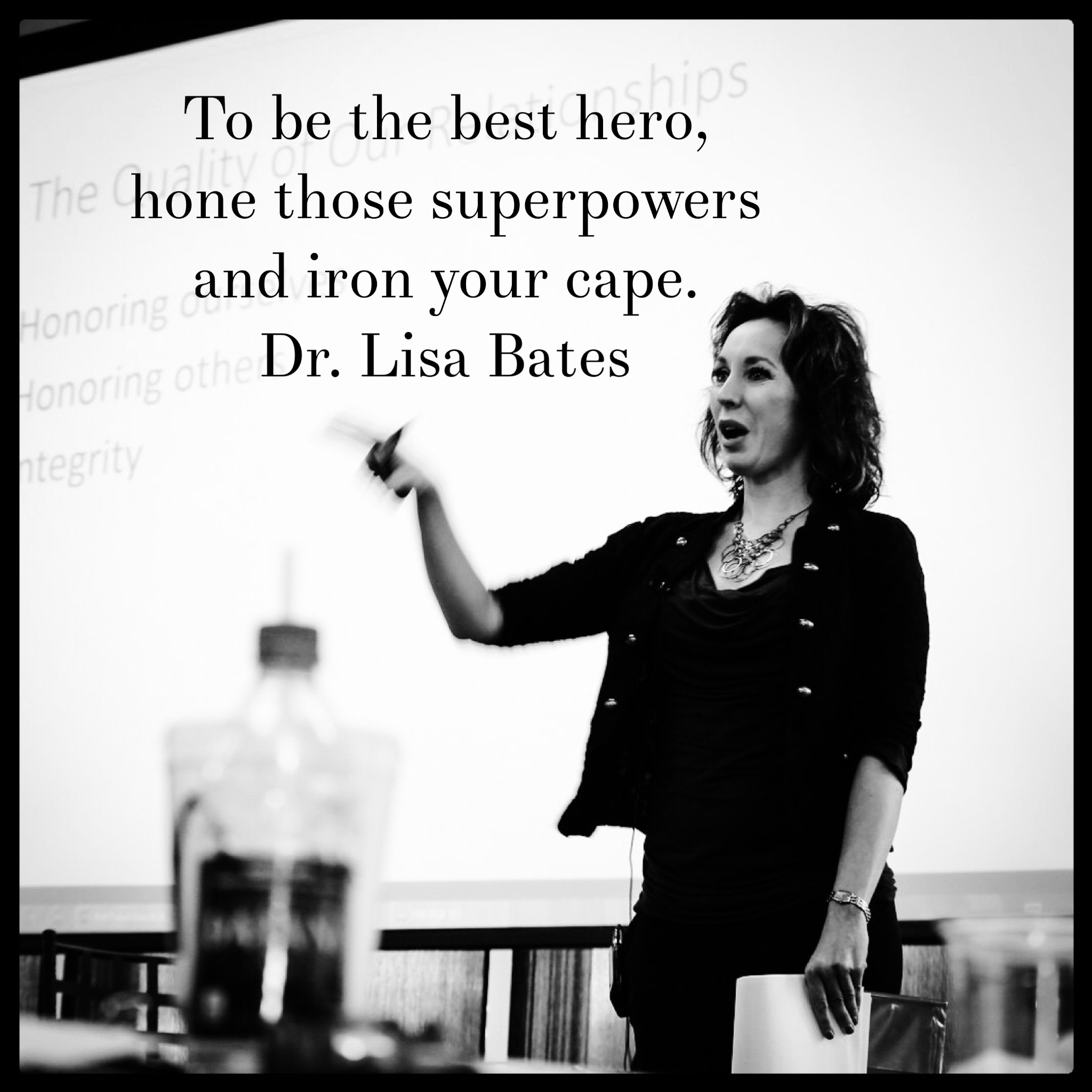 Iron Your Cape message